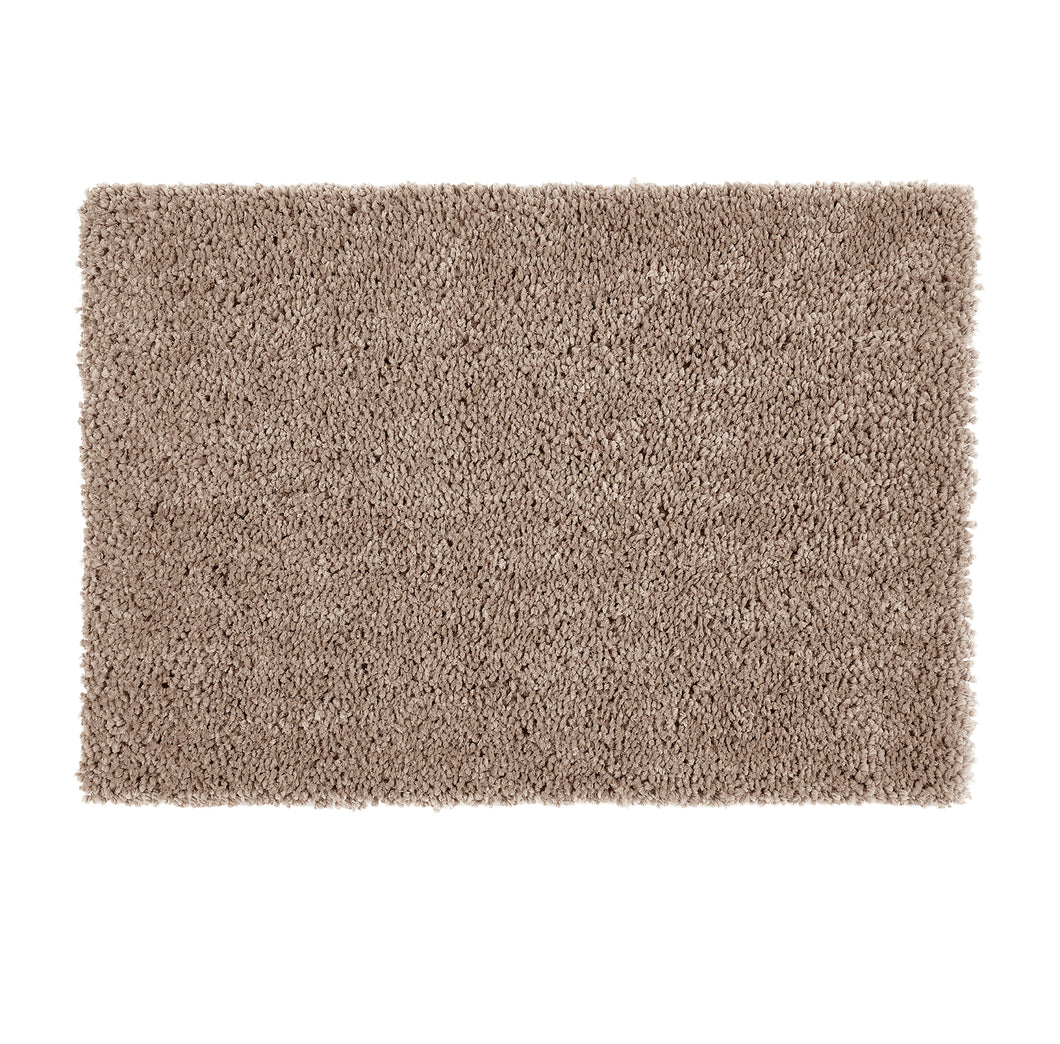 Natural Fluffy Microfibre 4cm Shaggy Rug - Portland