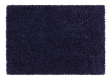 Load image into Gallery viewer, Navy Blue Microfibre 4cm Shaggy Rug - Portland