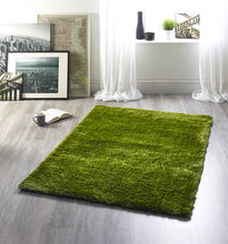 Load image into Gallery viewer, Forest Green 4.5cm Shaggy Rug - Shimmer