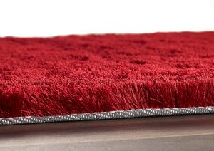 Red Cosy 4.5cm Shaggy Rug - Shimmer