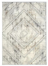 Load image into Gallery viewer, Grey Tribal Soft Touch Designer Area Rug - Dorsey