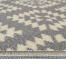 Load image into Gallery viewer, Grey Moroccan Non Slip Dirt Cather Runner &amp; Doormat - Matre