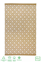 Load image into Gallery viewer, Ochre Moroccan Recycled Cotton Living Room Rug - Regen