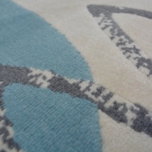 Contemporary Autumnal Flatweave Rug - Ballina