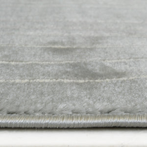Retro Grey Geometric Living Room Rug - Dorsey