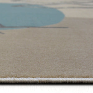 Contemporary Autumnal Flatweave Rug - Ballina