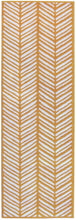 Load image into Gallery viewer, Ochre Herringbone Living Room Rug - Islay