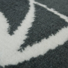 Load image into Gallery viewer, Black Tropical Flatweave Living Room Rug - Islay