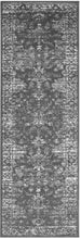 Load image into Gallery viewer, Charcoal Grey Distressed Living Room Rug - Islay