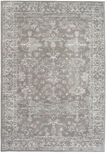 Transitional Beige Oriental Living Room Rug - Islay