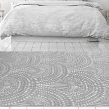 Load image into Gallery viewer, Grey Coastal Flatweave Living Room Rug - Islay