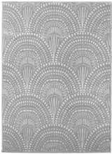 Load image into Gallery viewer, Grey Coastal Flatweave Living Room Rug - Islay