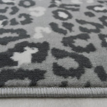 Load image into Gallery viewer, Contemporary Grey Leopard Print Rug - Islay