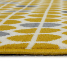 Load image into Gallery viewer, Ochre Polka Dots Living Room Rug - Islay