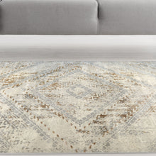 Load image into Gallery viewer, Grey &amp; Ochre Flecked Transitional Living Room Rug - Dorsey