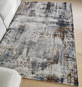 Multicoloured Flecked Abstract Rug - Tronso