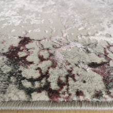 Load image into Gallery viewer, Purple and Grey Abstract Rug - Tronso