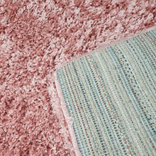 Load image into Gallery viewer, Blush Pink Cosy Shaggy Rug - Gallery