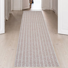 Load image into Gallery viewer, Blush Pink Washable Outdoor Garden Rug - Ota