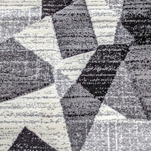 Load image into Gallery viewer, Modern Grey Abstract Living Room Rug - Boston