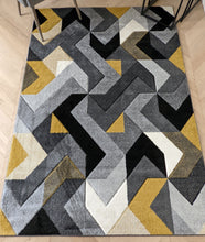 Load image into Gallery viewer, Ochre Yellow Arrow Area Rug - Boston