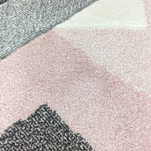 Load image into Gallery viewer, Blush Pink Modern Herringbone Runner Rug - Boston