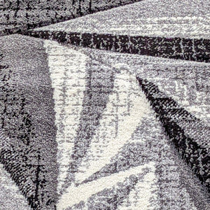 Grey Splinter Hallway Runner - Boston