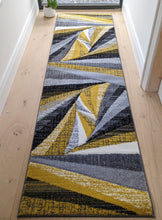 Load image into Gallery viewer, Ochre Yellow Splinter Hallway Runners - Boston