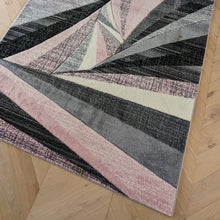 Load image into Gallery viewer, Pink Splinter Geometric Living Room Rug - Boston