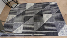 Load image into Gallery viewer, Grey Triangles Living Room Rug - Boston