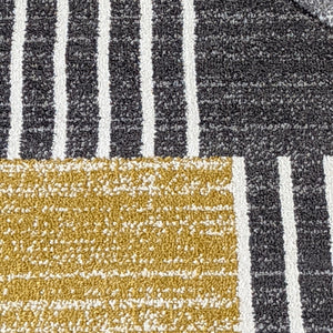 Mustard Grey Rug