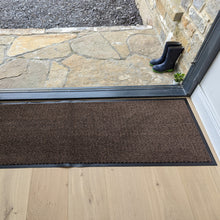 Load image into Gallery viewer, Brown Non Slip And Washable Door Mat - Barrier