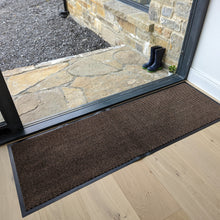 Load image into Gallery viewer, Brown Non Slip And Washable Door Mat - Barrier