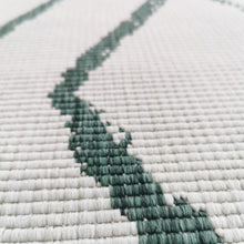 Load image into Gallery viewer, Green Reversible Moroccan Trellis Outdoor Rug - Capri