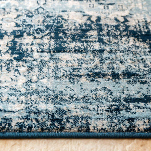 Dark Blue Stunning Vintage Area Rug - Denver