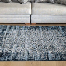 Load image into Gallery viewer, Dark Blue Stunning Vintage Area Rug - Denver