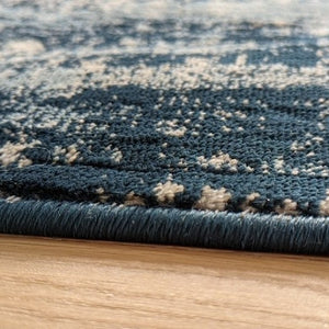 Dark Blue Stunning Vintage Area Rug - Denver