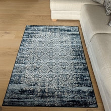 Load image into Gallery viewer, Dark Blue Stunning Vintage Area Rug - Denver