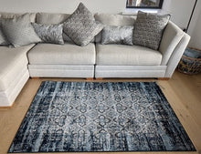Load image into Gallery viewer, Dark Blue Stunning Vintage Area Rug - Denver