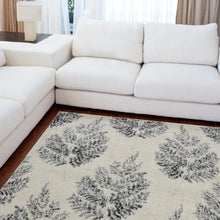 Load image into Gallery viewer, Ivory and Grey Scandi Living Room Rug - Perth