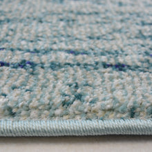 Load image into Gallery viewer, Blue Scandi Striped Living Room Rug - Perth