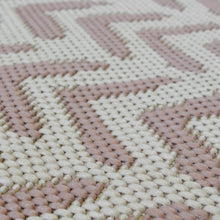 Load image into Gallery viewer, Blush Pink Washable Outdoor Garden Rug - Ota
