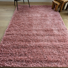Load image into Gallery viewer, Blush Pink Cosy Shaggy Rug - Gallery
