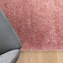 Load image into Gallery viewer, Blush Pink Cosy Shaggy Rug - Gallery