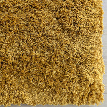 Load image into Gallery viewer, Ochre Yellow Thick Shaggy Rug - Gallery