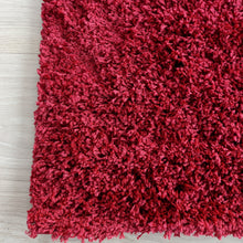 Load image into Gallery viewer, Warm Red Shaggy Rug - Gallery