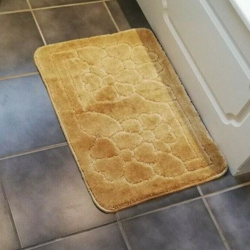 Bathroom Gold Mat