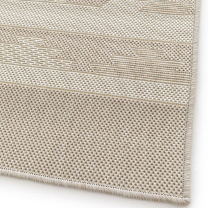 Natural Diamond Geometric Indoor Outdoor Rug - Hydraflex