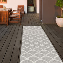 Load image into Gallery viewer, Modern Coastal Grey Indoor Outdoor Rug - Hydraflex