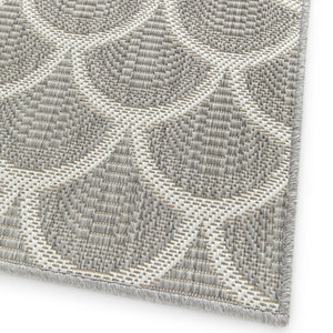 Modern Coastal Grey Indoor Outdoor Rug - Hydraflex